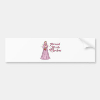 Proud Birth Moeder Angel Design Bumpersticker