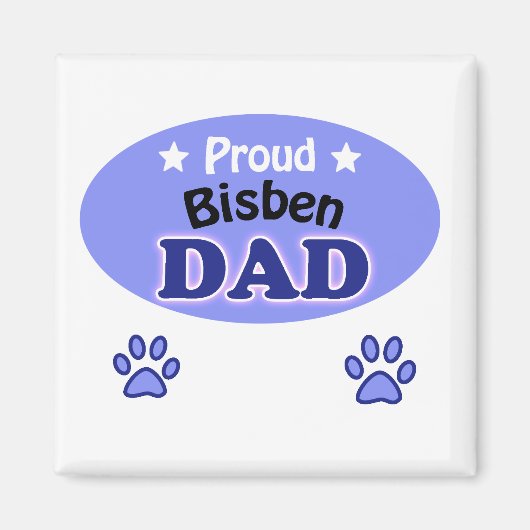 Proud Bisben dad Magneet (Voorkant)