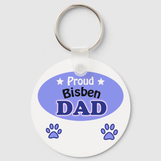Proud Bisben Dad Sleutelhanger (Voorkant)
