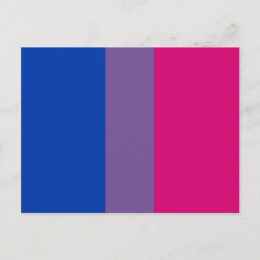 Proud Bisexual Briefkaart (Voorkant)