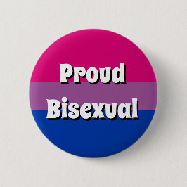 Proud Bisexual Flag Button