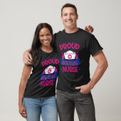 Proud Bisexual Nurse Bi Pride Registered Nurse App T-shirt (Unisex)