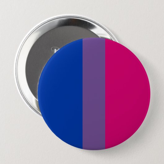 Proud Bisexual Ronde Button 4,0 Cm (Voorkant /achterkant)