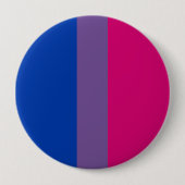 Proud Bisexual Ronde Button 4,0 Cm (Voorkant)