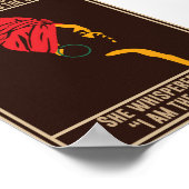 Proud Black African American Women, ik ben het Sto Poster (Hoek)