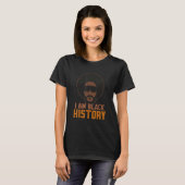 Proud Black History Funny Afro Man Matching Family T-shirt (Voorkant volledig)