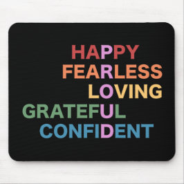 PROUD Black Mousepad Muismat