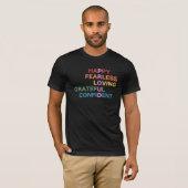 PROUD Black T-shirt (Voorkant volledig)