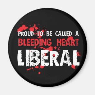 Proud Bleeding Heart Liberal Magneet