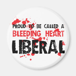 Proud Bleeding Heart Liberal Magneet