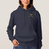 Proud Bluenoser Nova Scotia anchor sweater hoodie (Voorkant)