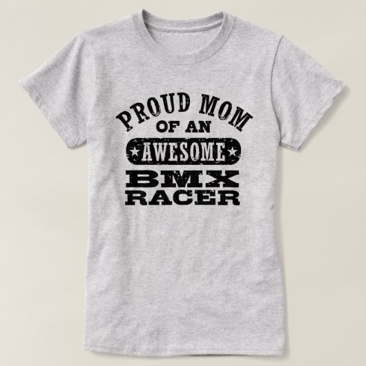 Proud BMX Mam T-shirt (Design voorkant)