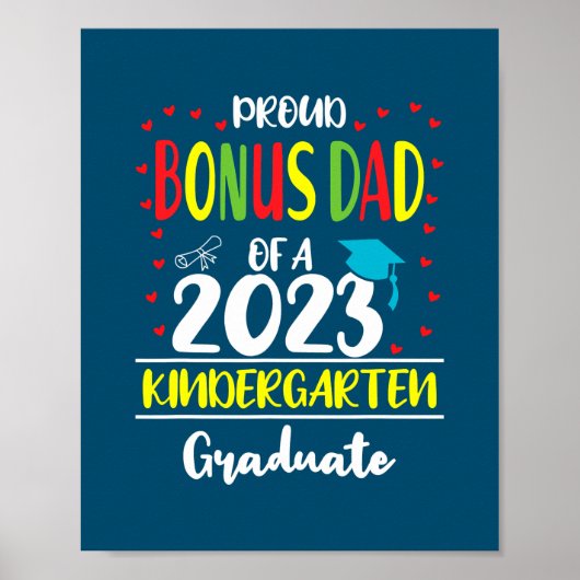 Proud Bonus Pap van de categorie Kindergarten van Poster (Voorkant)