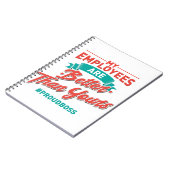 Proud Boss: My Employees Are Better Than Yours Notitieboek (Linkerzijde)