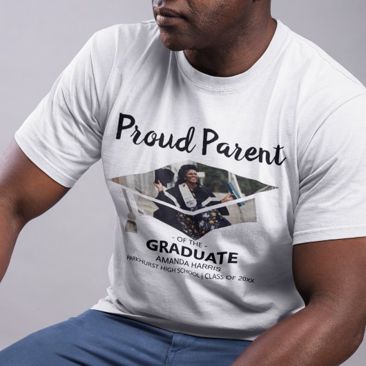 Proud-bovenliggende component van de Afstuderen |  T-shirt
