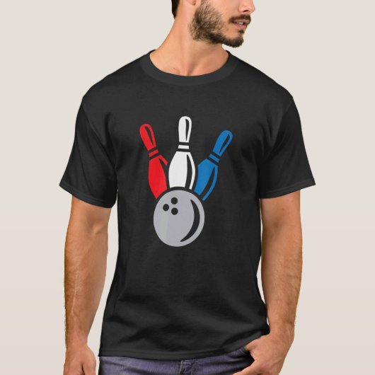 Proud Bowler Bowling Coach Split vindt plaats bij T-shirt (Voorkant)