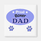 Proud Boxer dad Magneet (Voorkant)
