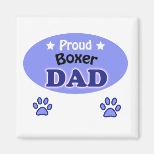 Proud Boxer dad Magneet
