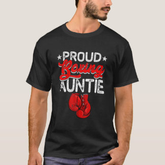 Proud Boxing tante Moederdag Sport Lover Mama T-shirt