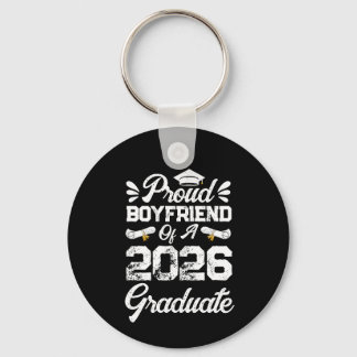 Proud Boyfriend of A Class 2026 Graduation Grad Sleutelhanger