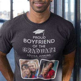 Proud Boyvriend van het Afstuderen Afstuderen T-shirt