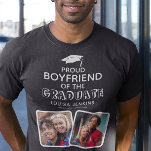 Proud Boyvriend van het Afstuderen Afstuderen T-shirt