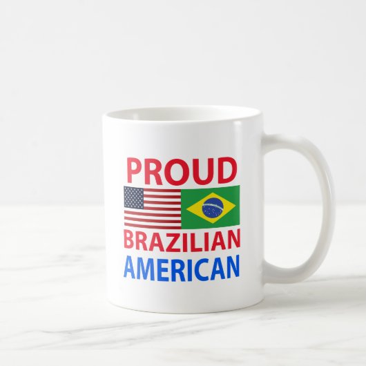 Proud Braziliaans-Amerikaans Koffiemok (Rechts)