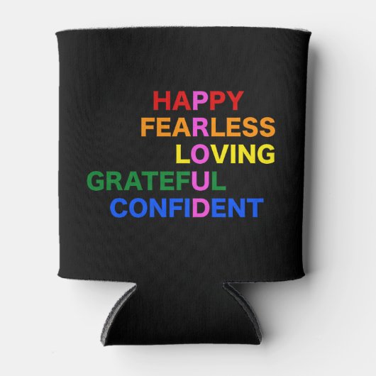 PROUD Bright Black Blikjeskoeler (Voorkant)