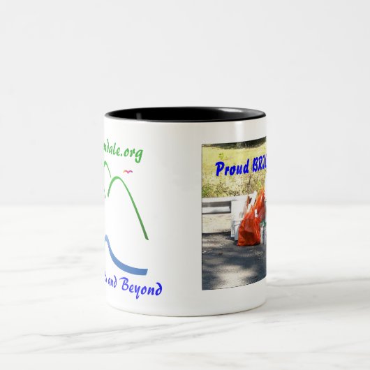 Proud BRILLOpadder Tweekleurige Koffiemok (Center)