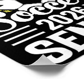 Proud Brother Of A Soccer Senior 2026 Graduation Poster (Hoek)