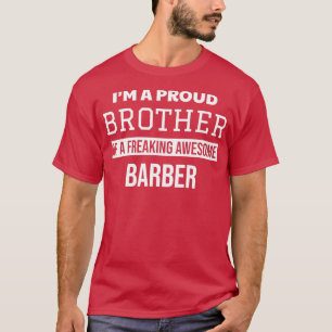 Proud Brother van Barber T-shirt