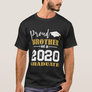 Proud Brother van een 2020 Afstuderen Wit T-shirt