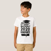 Proud Brother van een Afstuderen jaar 2020 T-shirt (Voorkant volledig)