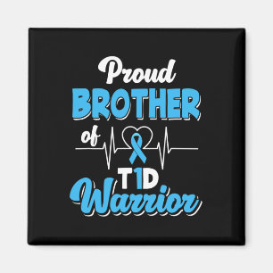 Proud Brother van een T1D-wasbetische diabetes A Magneet