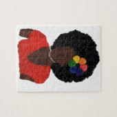 Proud Brown Lady Legpuzzel (Horizontaal)