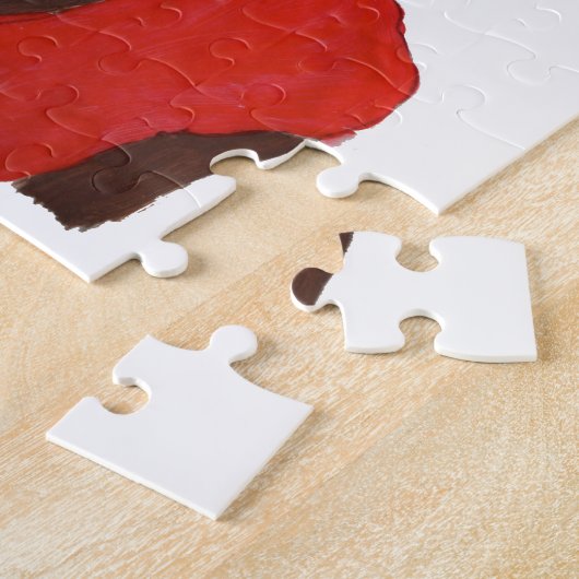 Proud Brown Lady Legpuzzel (Zijkant)