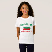 Proud Bulgaarse T-shirt (Voorkant volledig)