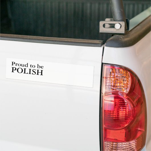 Proud Bumpersticker (Op Truck)