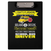 Proud Bus-stuurprogramma Klembord (Voorkant)