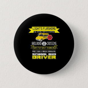 Proud Bus-stuurprogramma Ronde Button 5,7 Cm