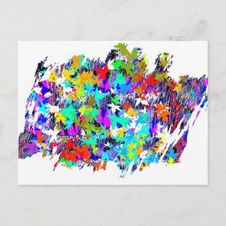 Proud Canadian Maple Leaf: een artistiek werk Briefkaart