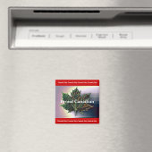 Proud Canadian-Maple Leaf Magneet (Insitu (Vaatwasser))