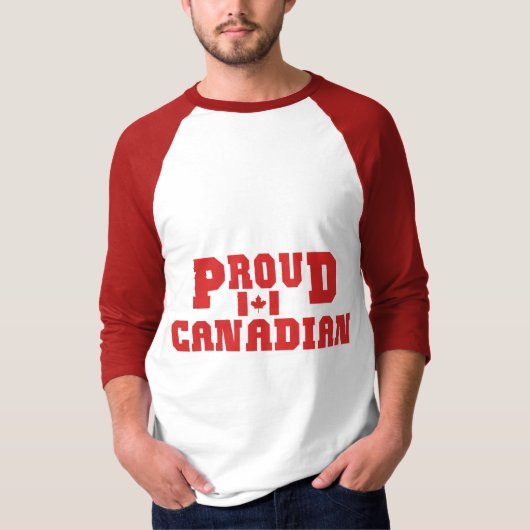 Proud Canadian T-Shirt (Voorkant)