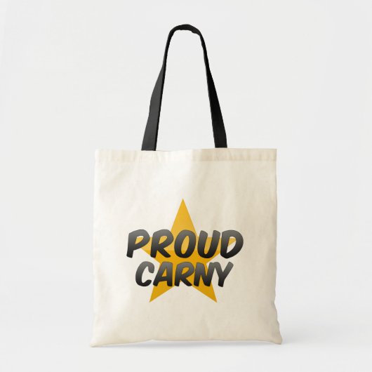 Proud Carny Tote Bag (Voorkant)