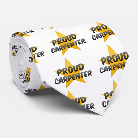 Proud Carpenter Stropdas (Opgerold)