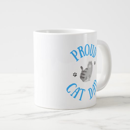 Proud Cat Dad Mok (Voorkant rechts)