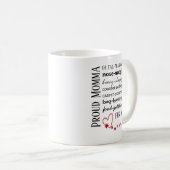 Proud Cat & Dog Momma Coffee Mug Koffiemok (Voorkant rechts)