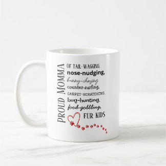 Proud Cat & Dog Momma Coffee Mug Koffiemok