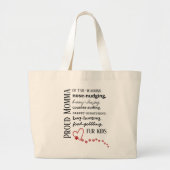 Proud Cat & Dog Momma Tote Bag (Voorkant)