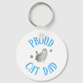 Proud Cat mama Sleutelhanger (Achterkant)